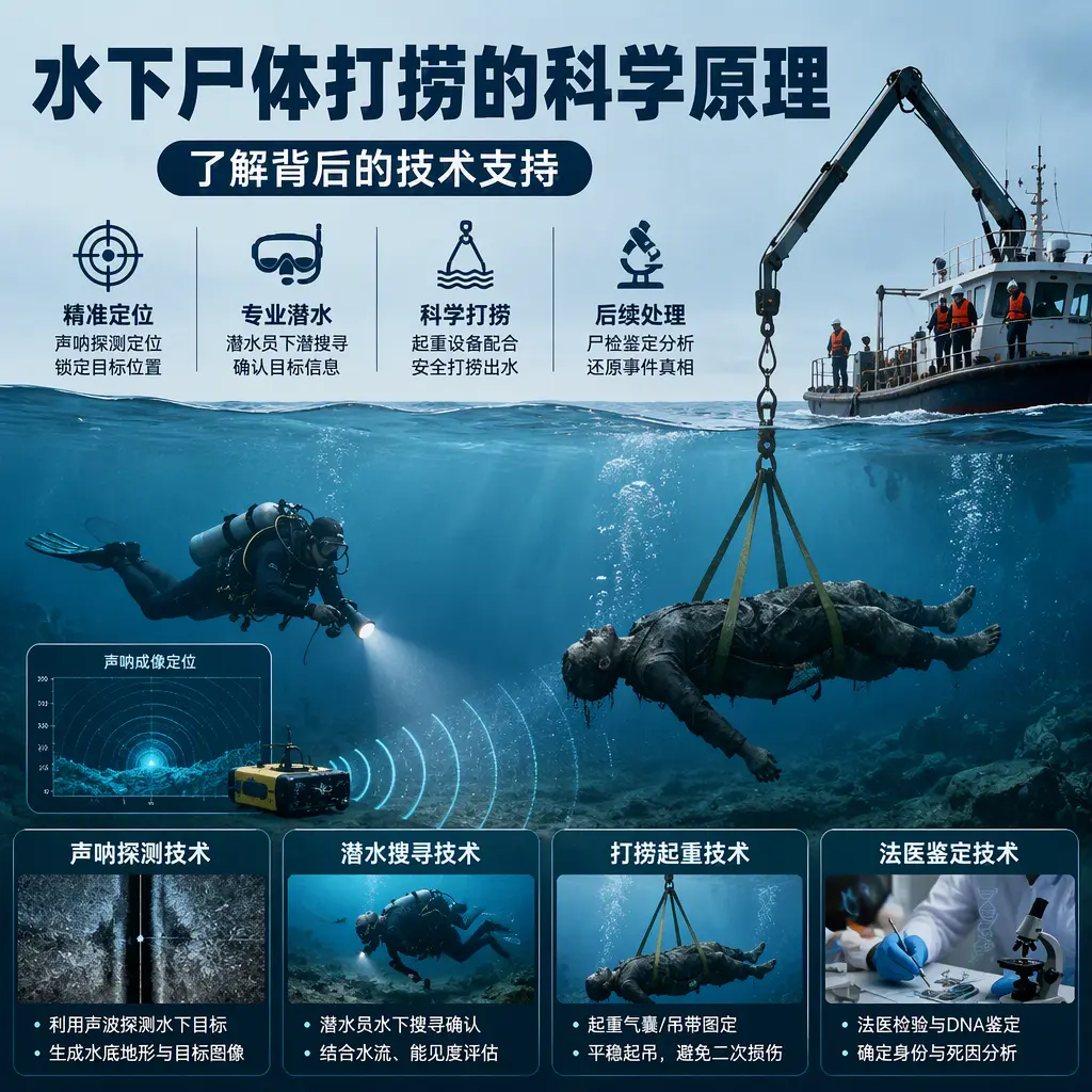 宁德水下尸体打捞的科学原理，了解背后的技术支持